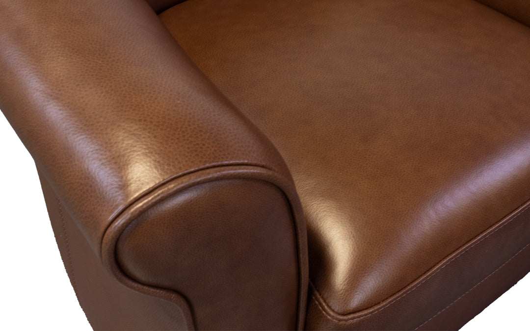 Violino Leather Swivel Chair