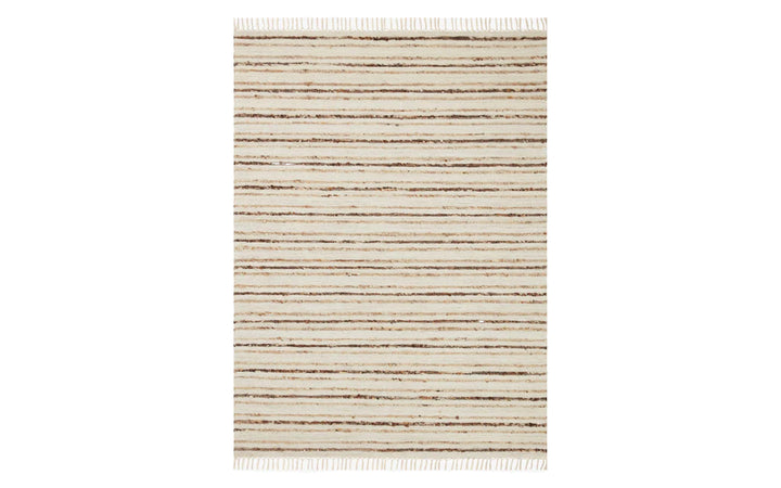 Loloi & Magnolia Home Nico Collection Ivory/Natural 5 x 7.6 Area Rug