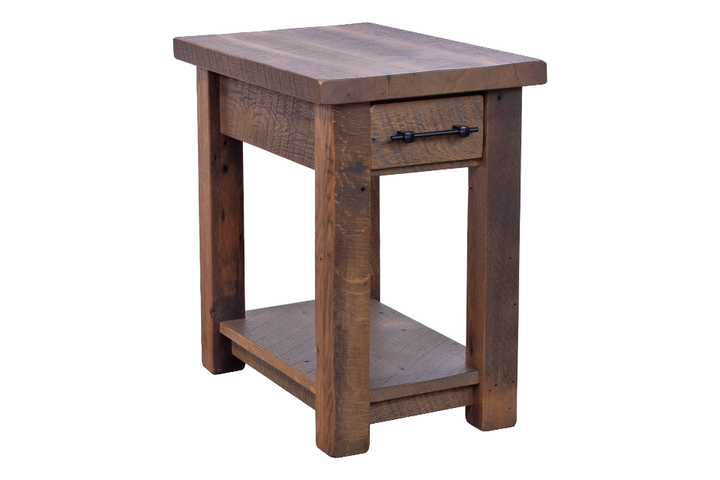 Reclaimed Oak End Table