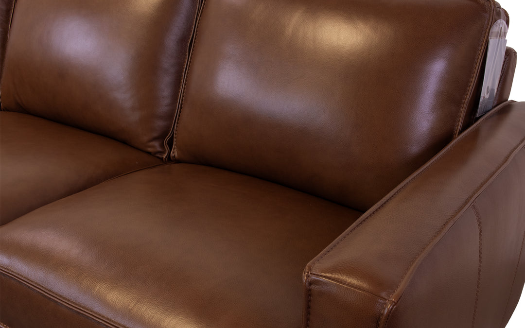 Violino Leather Loveseat