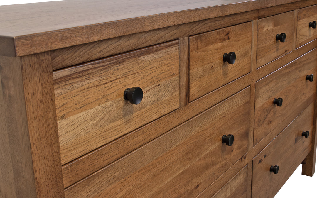 Rustic Hickory Dresser