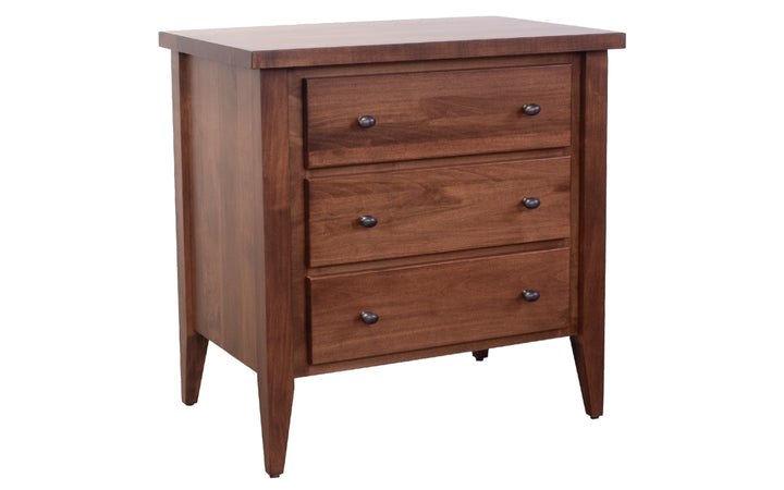 Brown Maple Nightstand