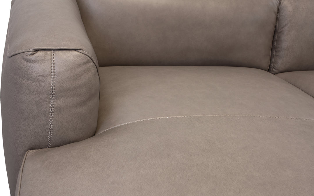 Violino Leather Sofa Chaise