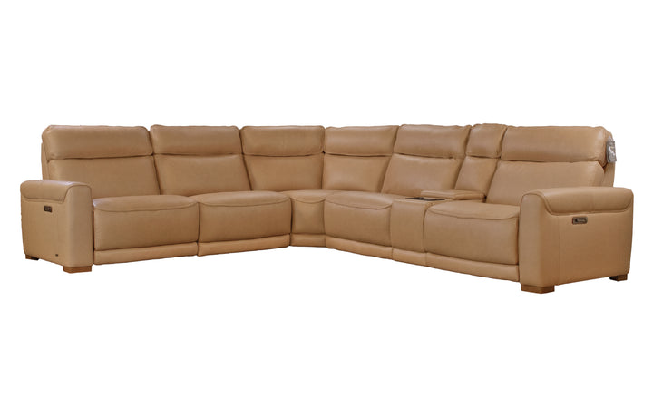 Violino Leather Modular Reclining Sectional