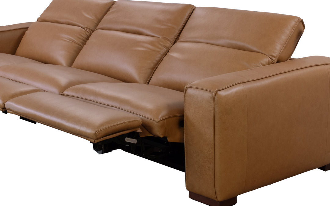 Violino Leather Power Reclining Modular Sofa