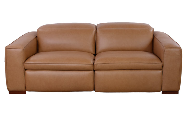 Violino Leather Power Reclining 2 Seat Sofa