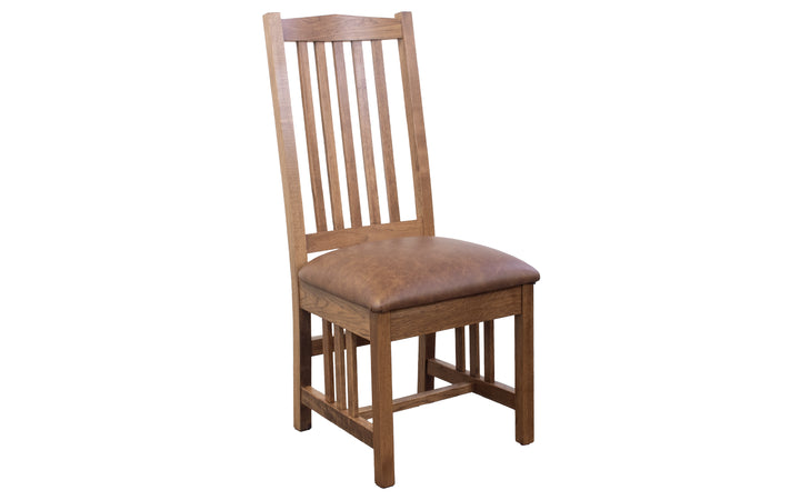 Hickory Upholstered Dining Chair