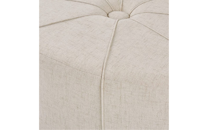 Farris Upholstered Oval Ottoman