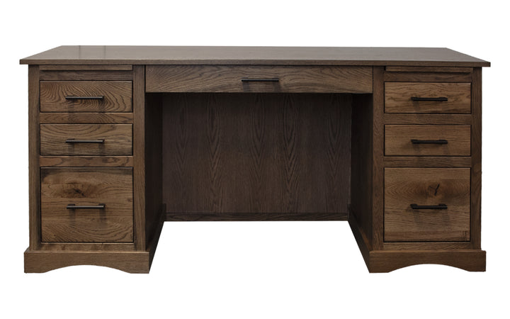 Rustic White Oak Desk