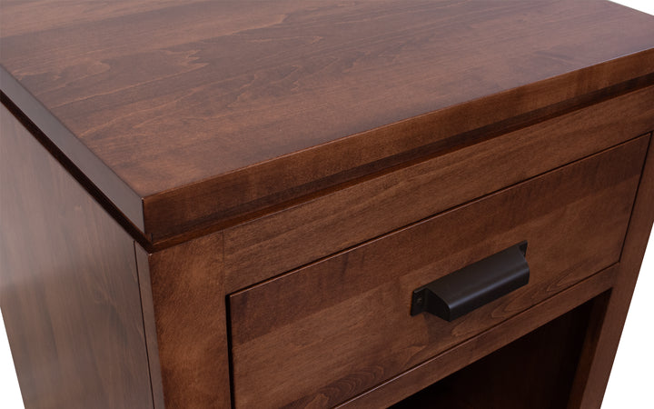 Brown Maple Nightstand