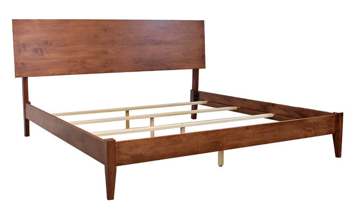 Brown Maple King Bed