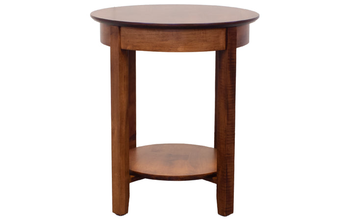 Brown Maple End Table