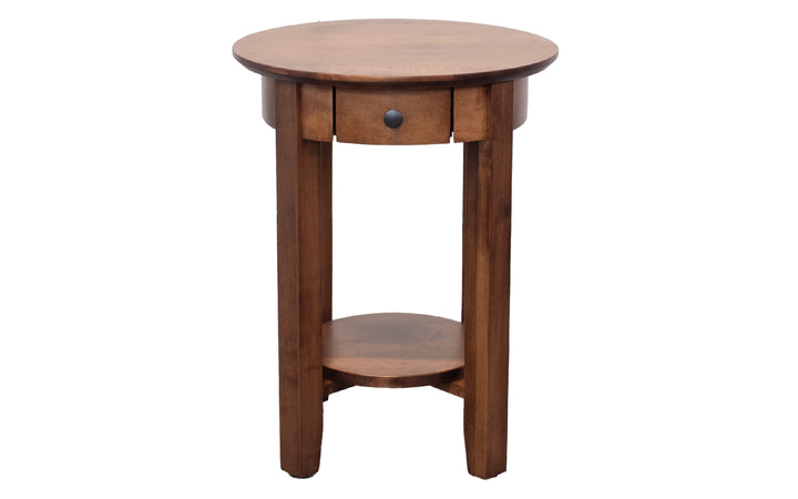 Brown Maple End Table