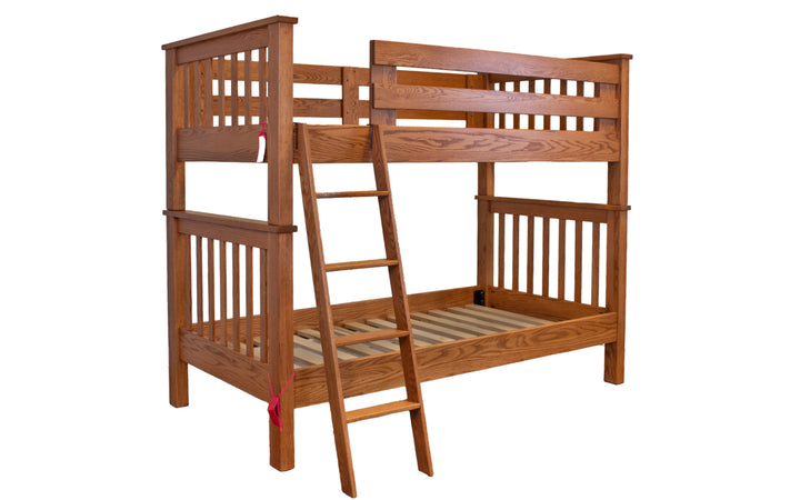 Oak Twin Bunk Beds