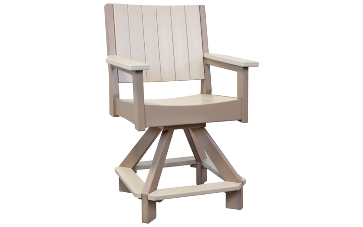 Outdoor Counter Swivel Chair