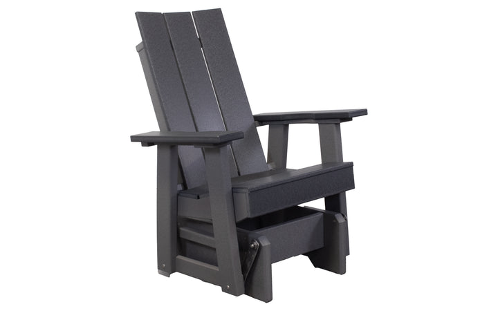 Outdoor Glider - Charcoal & Midnight Gray