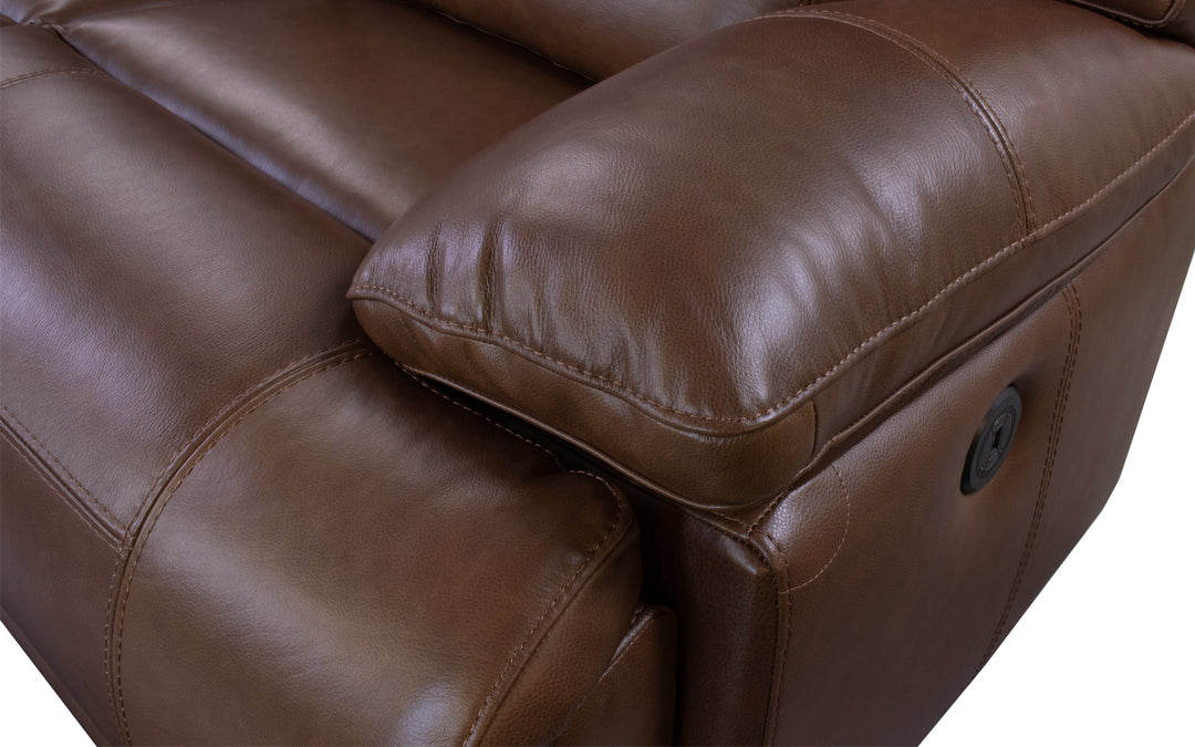 Violino Leather Power Reclining Sofa