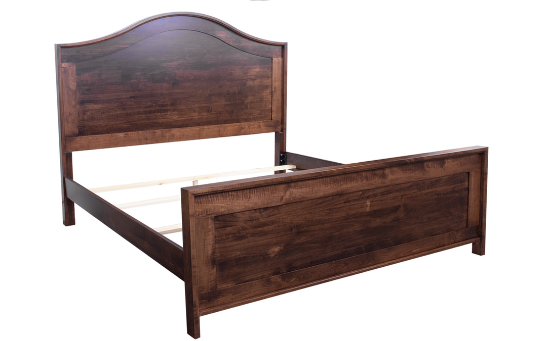 Brown Maple Queen Bed