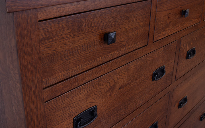 Rustic Quartersawn White Oak Dresser