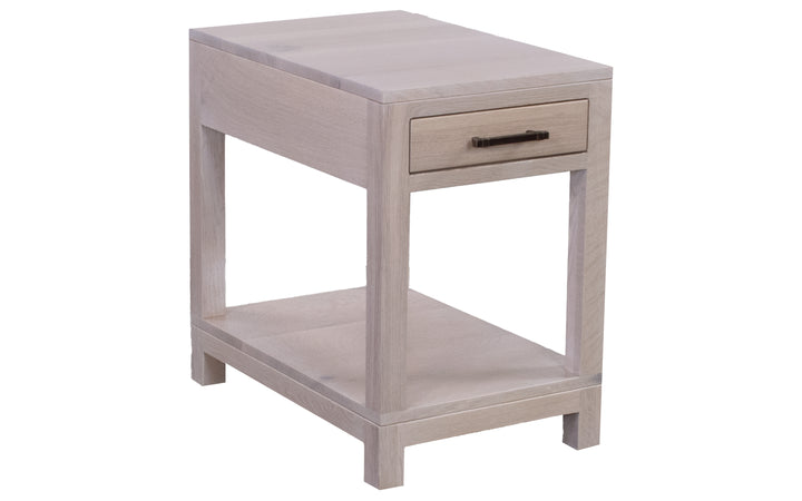 Rustic Quartersawn White Oak End Table