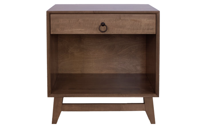 Brown Maple Nightstand