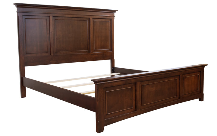 Brown Maple King Bed