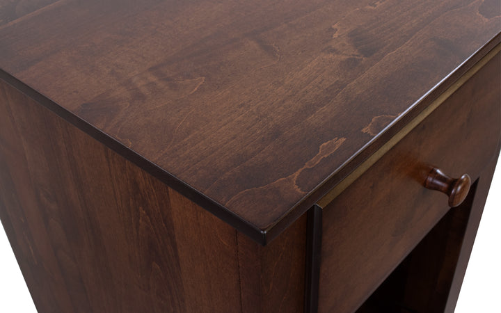 Brown Maple Nightstand