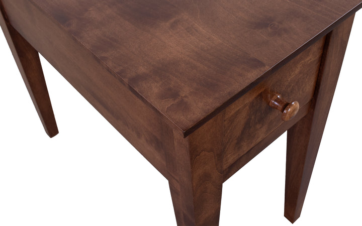 Brown Maple End Table