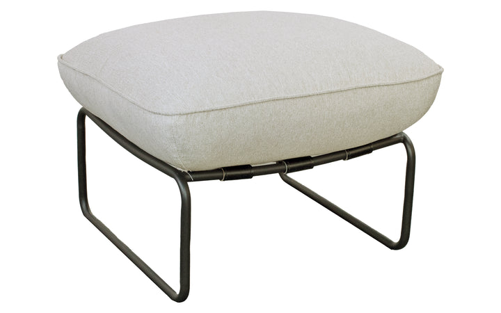 Violino Upholstered Sling Ottoman