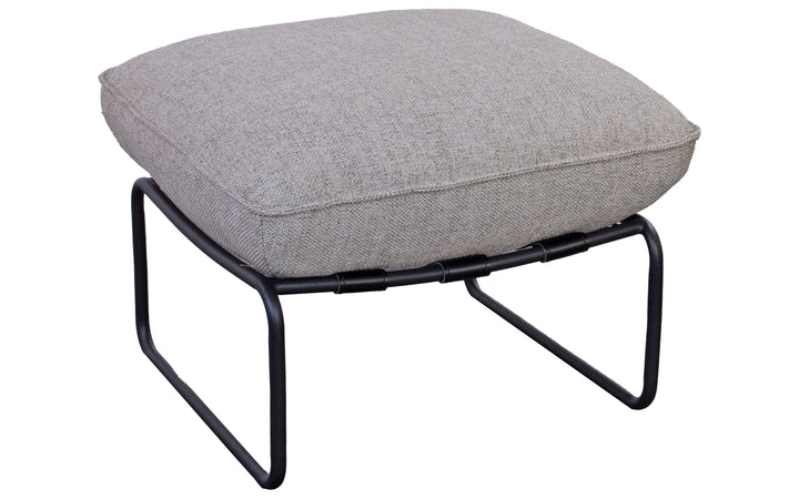 Violino Upholstered Sling Ottoman