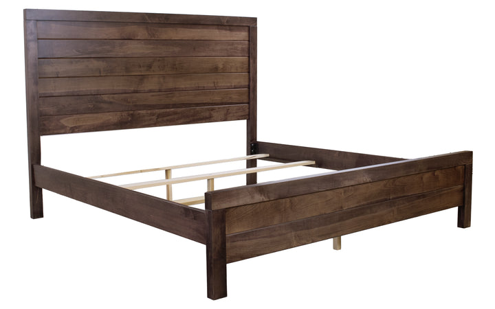 Brown Maple King Bed