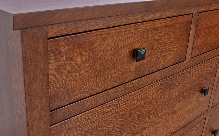 Rustic Quartersawn White Oak Dresser