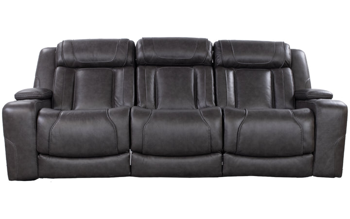 Kuka Leather Power Reclining Sofa