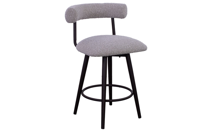 Barbra Amisco Swivel Counter Stool