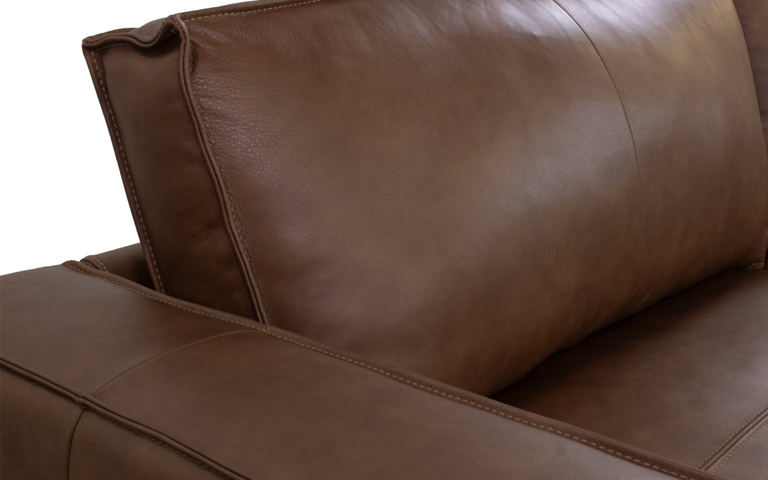 Kuka Leather Loveseat