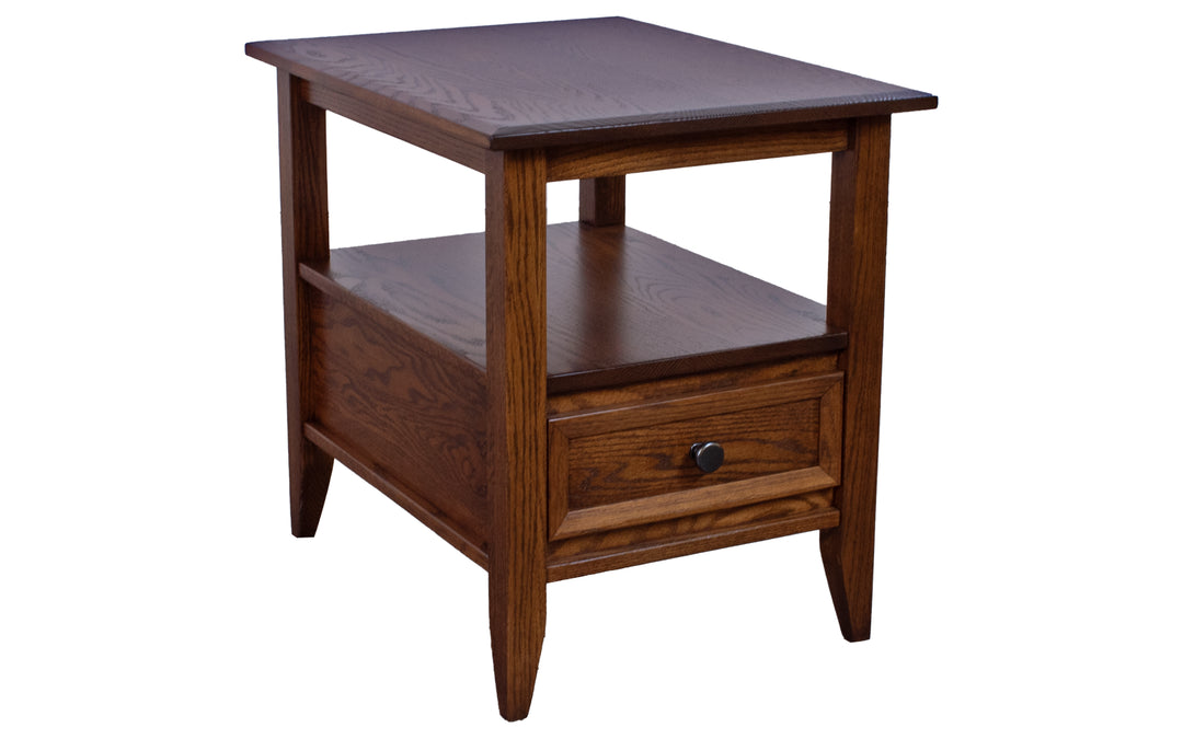 Oak End Table