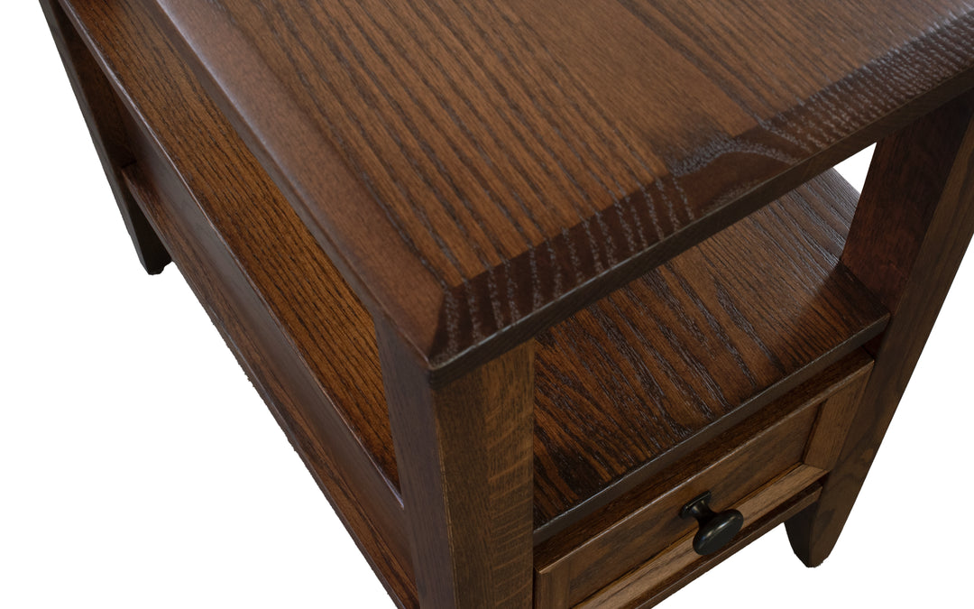 Oak End Table