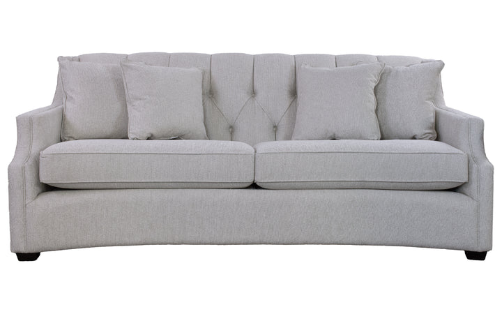 Decor-Rest Upholstered Curved Sofa