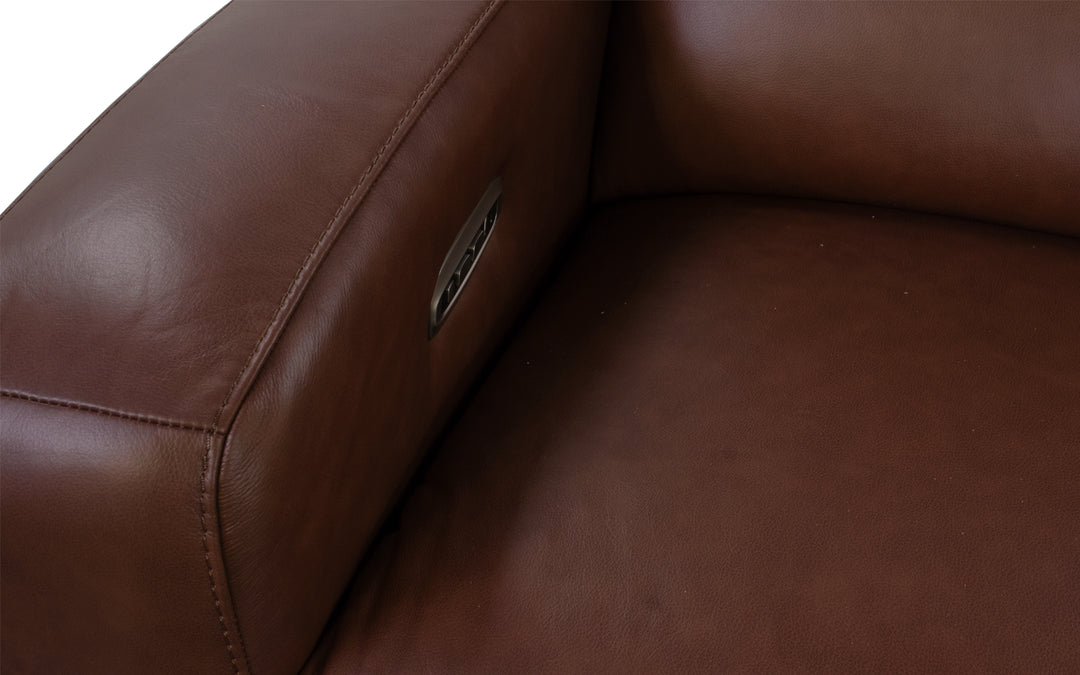 La-Z-Boy Leather Power Reclining Loveseat
