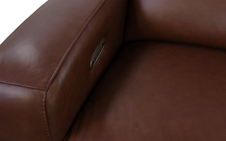 La-Z-Boy Leather Power Reclining Loveseat