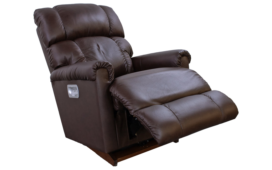 La-Z-Boy Leather Power Swivel Glider Recliner