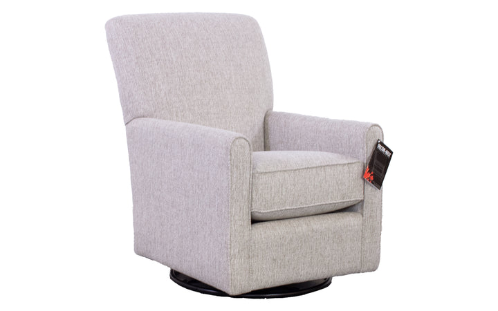 Decor-Rest Upholstered Swivel Glider