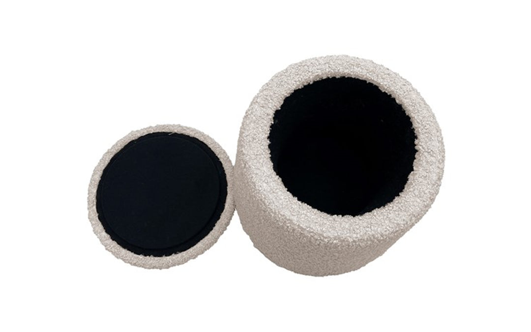 Tara Round Storage Ottoman
