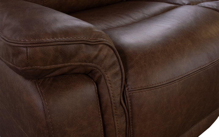 Violino Leather Power Reclining Loveseat