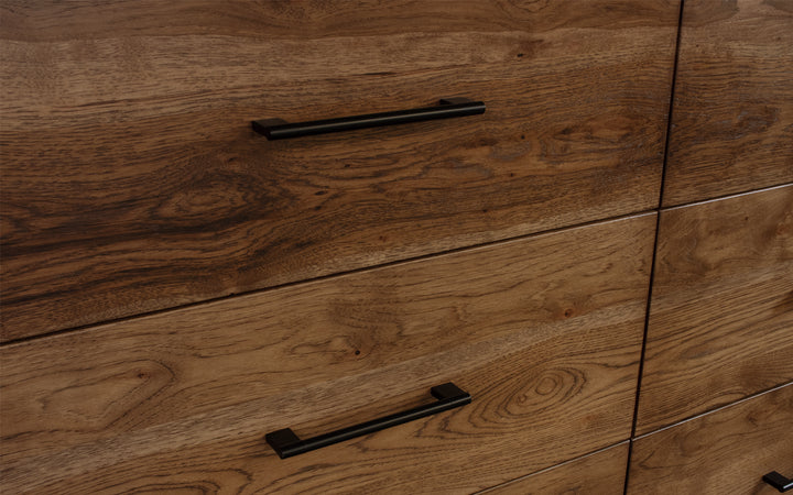 Rustic Hickory Dresser