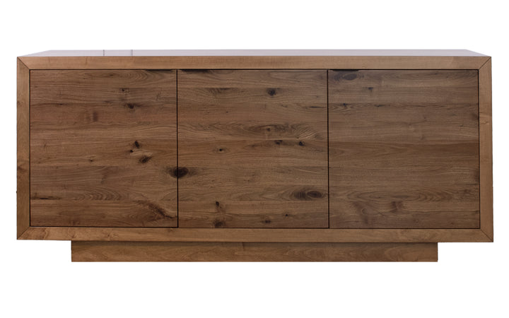 Brown Maple & Rustic Walnut Credenza