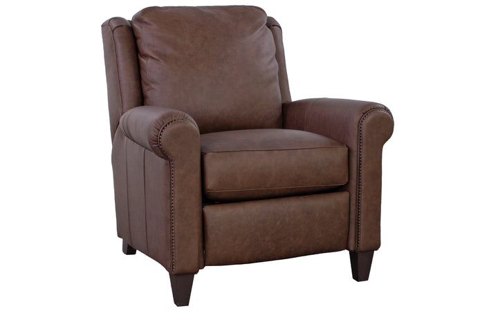 Smith Brothers Leather Push Back Recliner