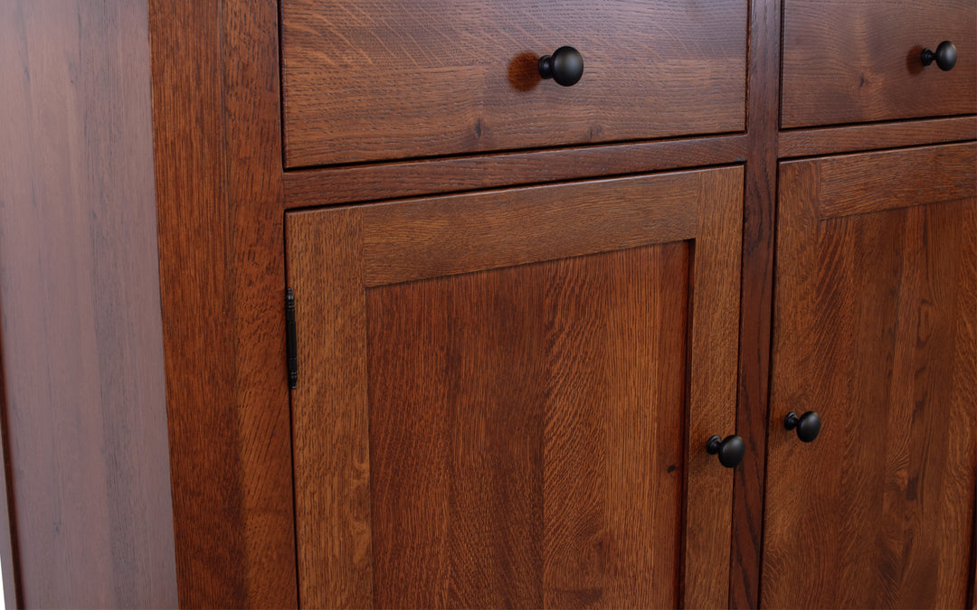 Rustic Quartersawn White Oak Server