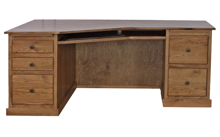 Rustic Hickory Desk