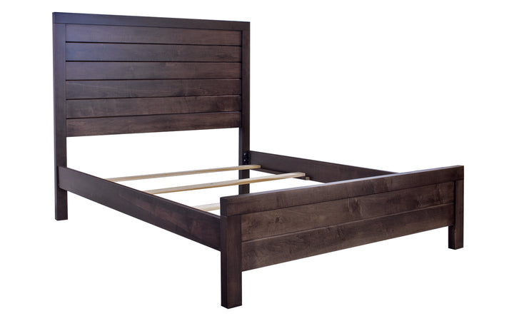 Brown Maple Queen Bed